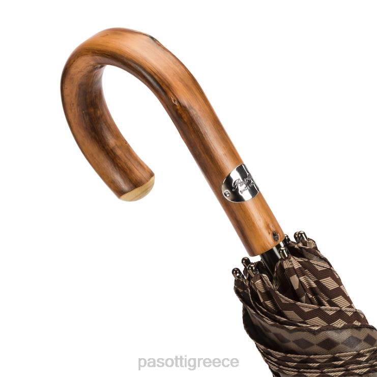 ομπρέλα | PASOTTI 145 atene-1 c - ομπρέλα ζακάρ με γεωμετρικό σχέδιο 2N6B8139 άνδρες